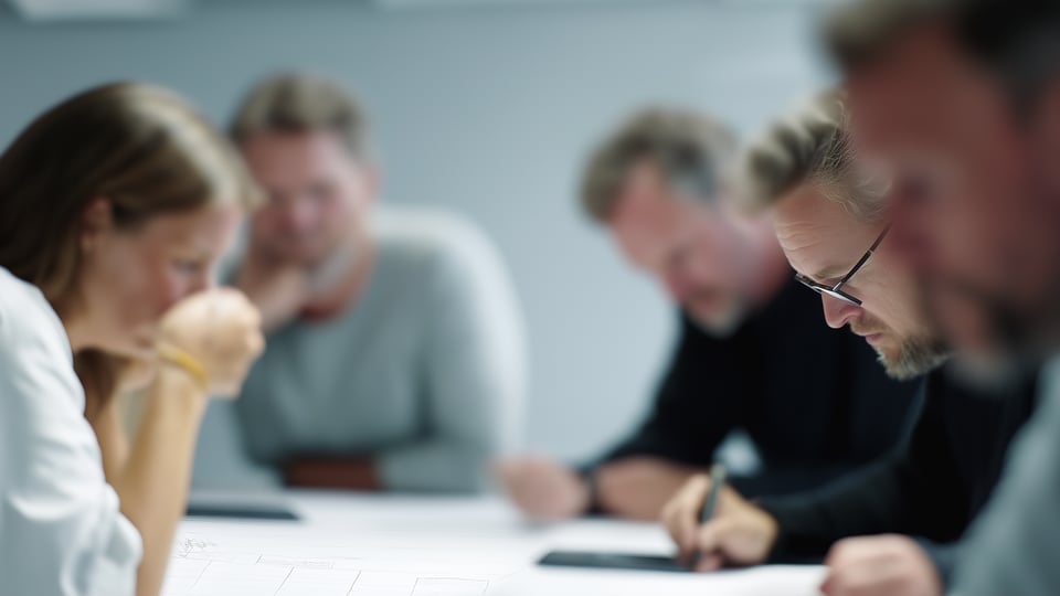 Services-team-meeting-around-table